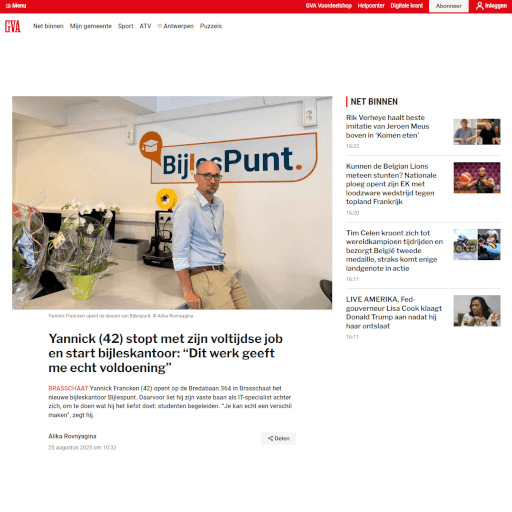 Nieuwsbericht: Gazet van Antwerpen